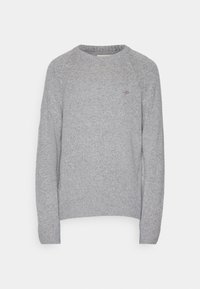 GANT Maglione - mottled dark grey