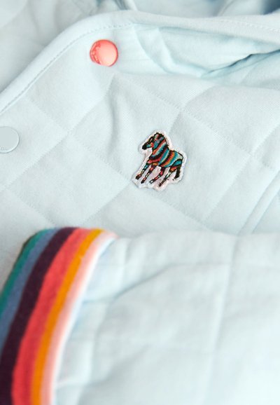 Paul Smith Junior ZEBRA LOGO REGULAR FIT - Užtrauktuku užsegamas treningas - blue