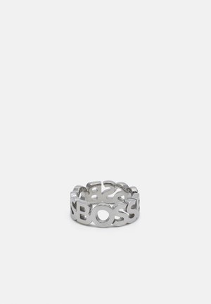 LADIES RING WITH LOGO - Anello - silberfarben