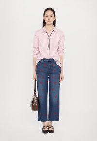 WEEKEND MaxMara MANETTA - Blugi drepți - navy