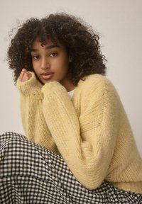Next CHUNKY - Kardigan - yellow