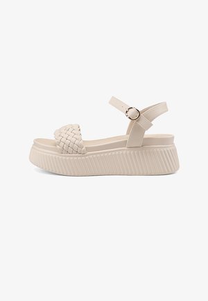 Queen Helena, X34-98 - Sandalias con plataforma - beige