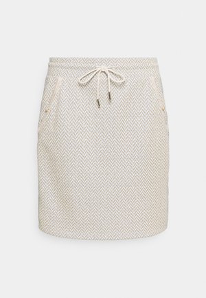 SKIRT - Miniskjørt - pearl white