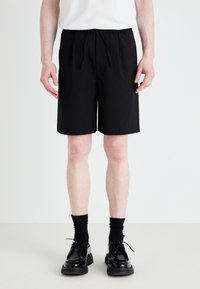 Weekday - DION LOOSE SHORTS - Šortai - black Miniatiūros vaizdas 1