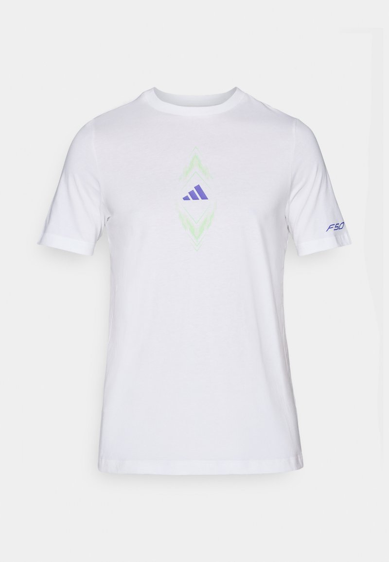 adidas performance T-shirt print wit adidas performance T-shirt print wit