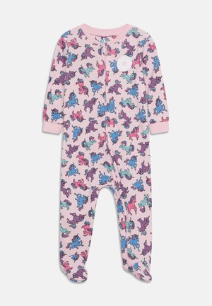 Converse, UNICON PRINT FOOTED COVERALL - Tuta jumpsuit - pink foam