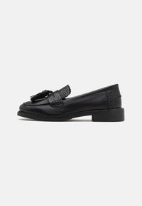 Anna Field - LEATHER - Slippers - black Miniatyrbilde 1