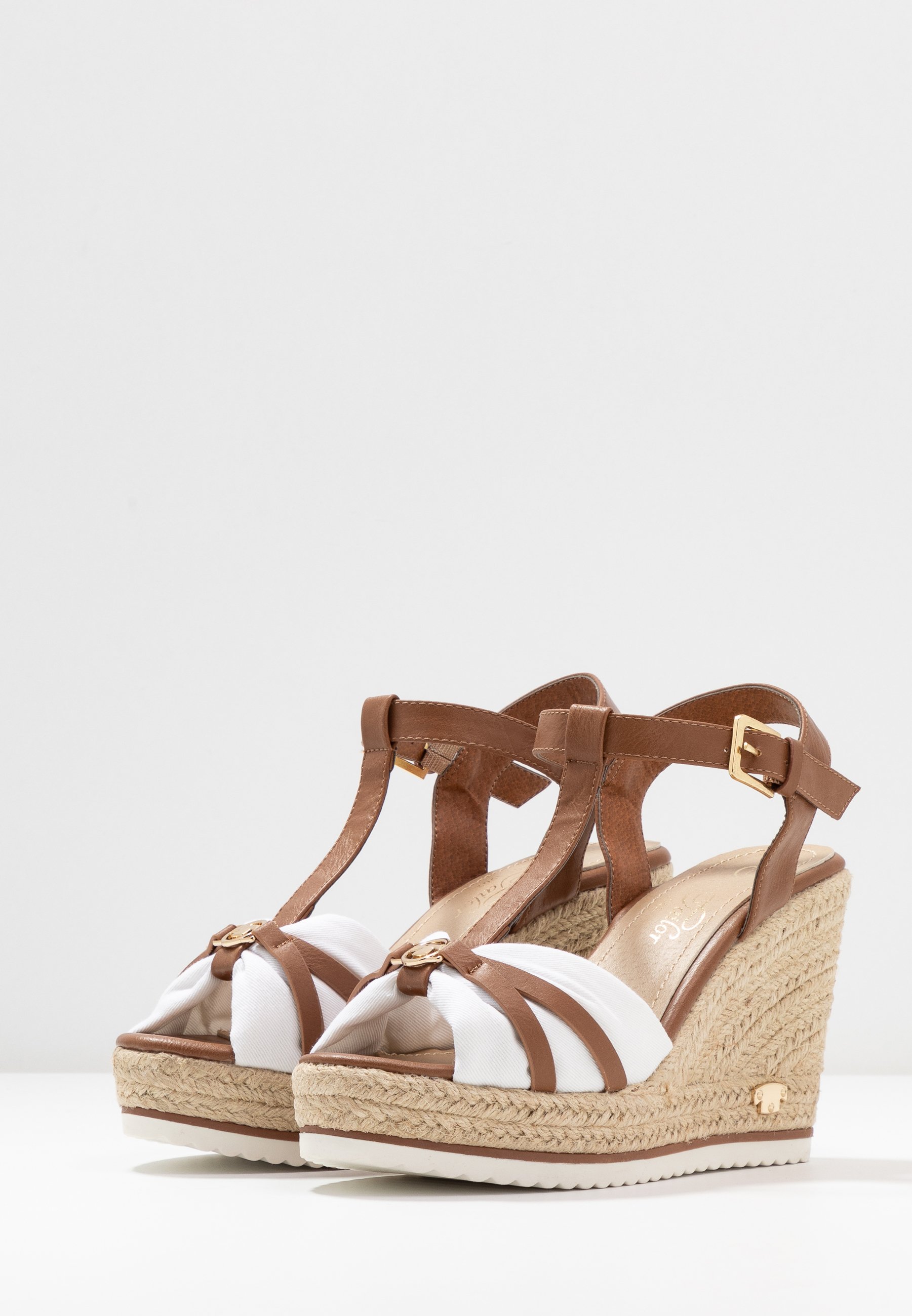TOM TAILOR Sandaler med høye hæler - camel TOM TAILOR Sandaler med høye hæler - camel