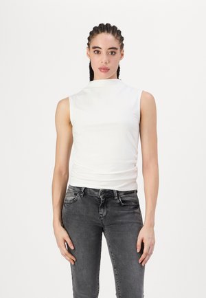 GAP, MOD FUNNEL - Top - new off white
