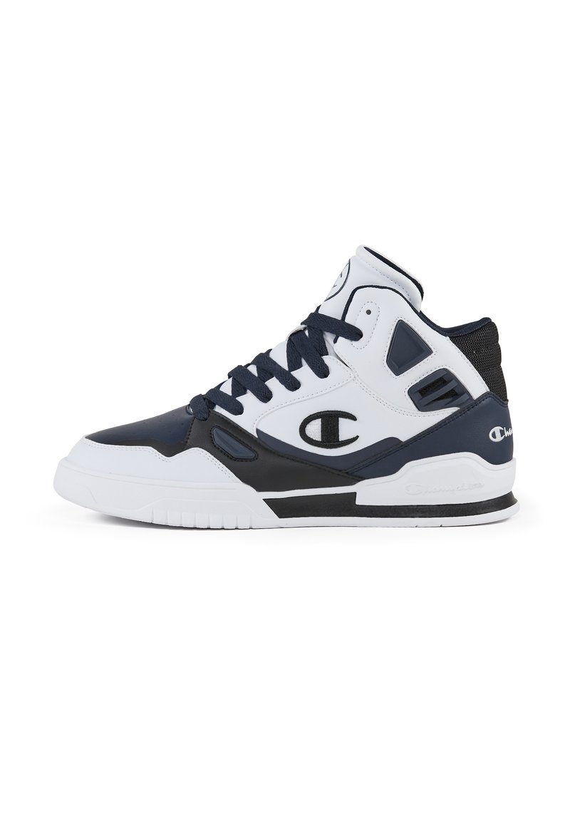 Champion 3 POINT TECH MID - Basketbalschoenen - white and black