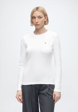 Tommy Hilfiger, CODY SLIM - T-shirt à manches longues - ecru