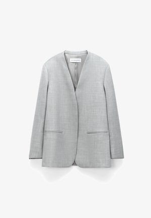ADOLFO DOMINGUEZ, ADOLFO DOMINGUEZ LAPELLES BLAZER - Blazer - grey
