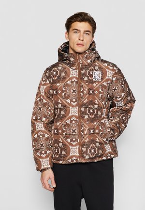 PAISLEY PUFFER - Talvejope - brown