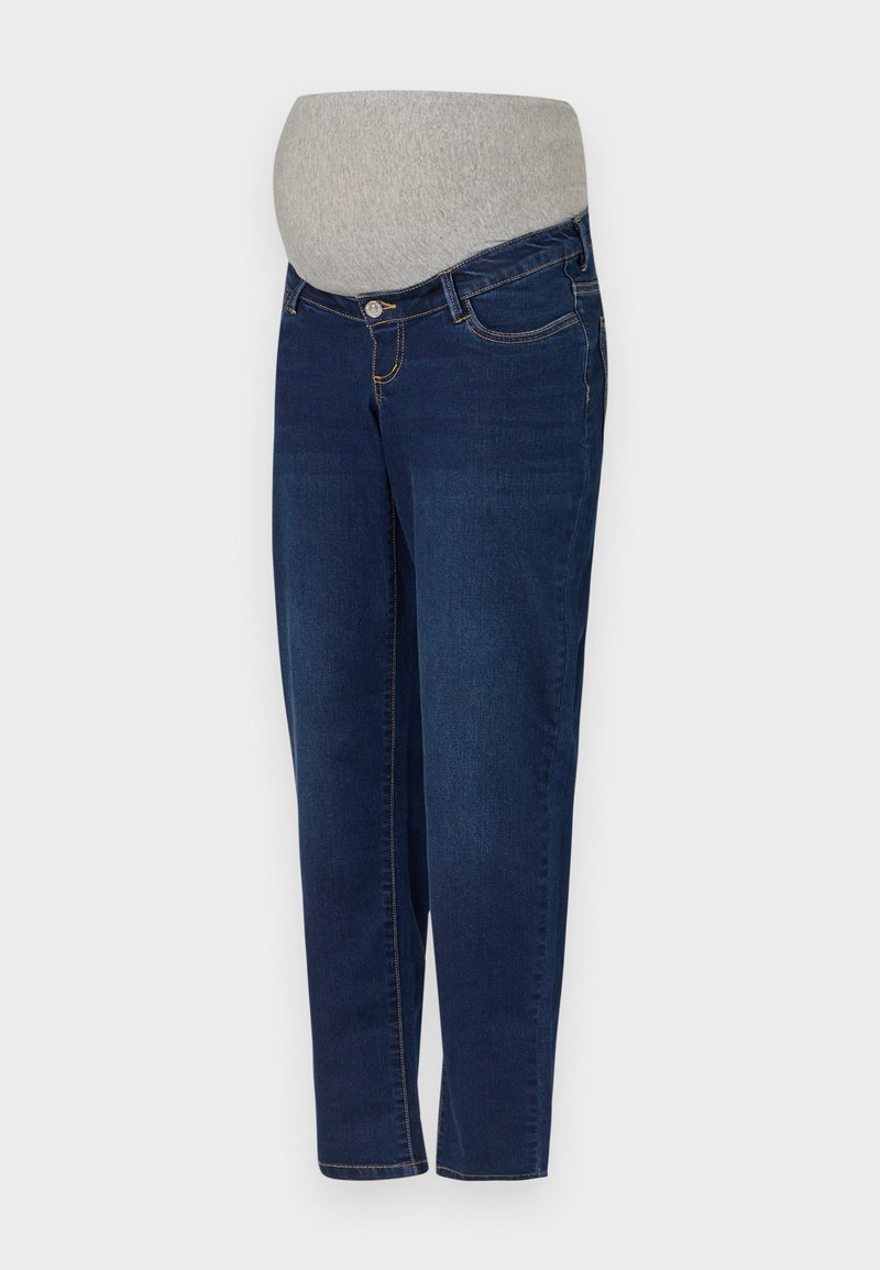 Vero Moda Maternity Mom jeans donkerblauw denim