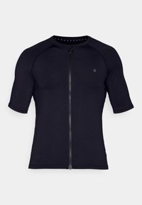 BASIC FRONT ZIP FIT ADAPTIVEPS ADAPT - Sport T-shirt - black