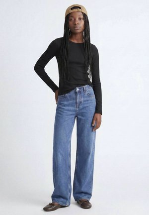 JJXX, WIDE-FIT JEANS JXTOKYO WIDE MR6002 DNM GRL BN WIDE-FIT JEANS GIRLS - Avar lõikega teksad - blue denim