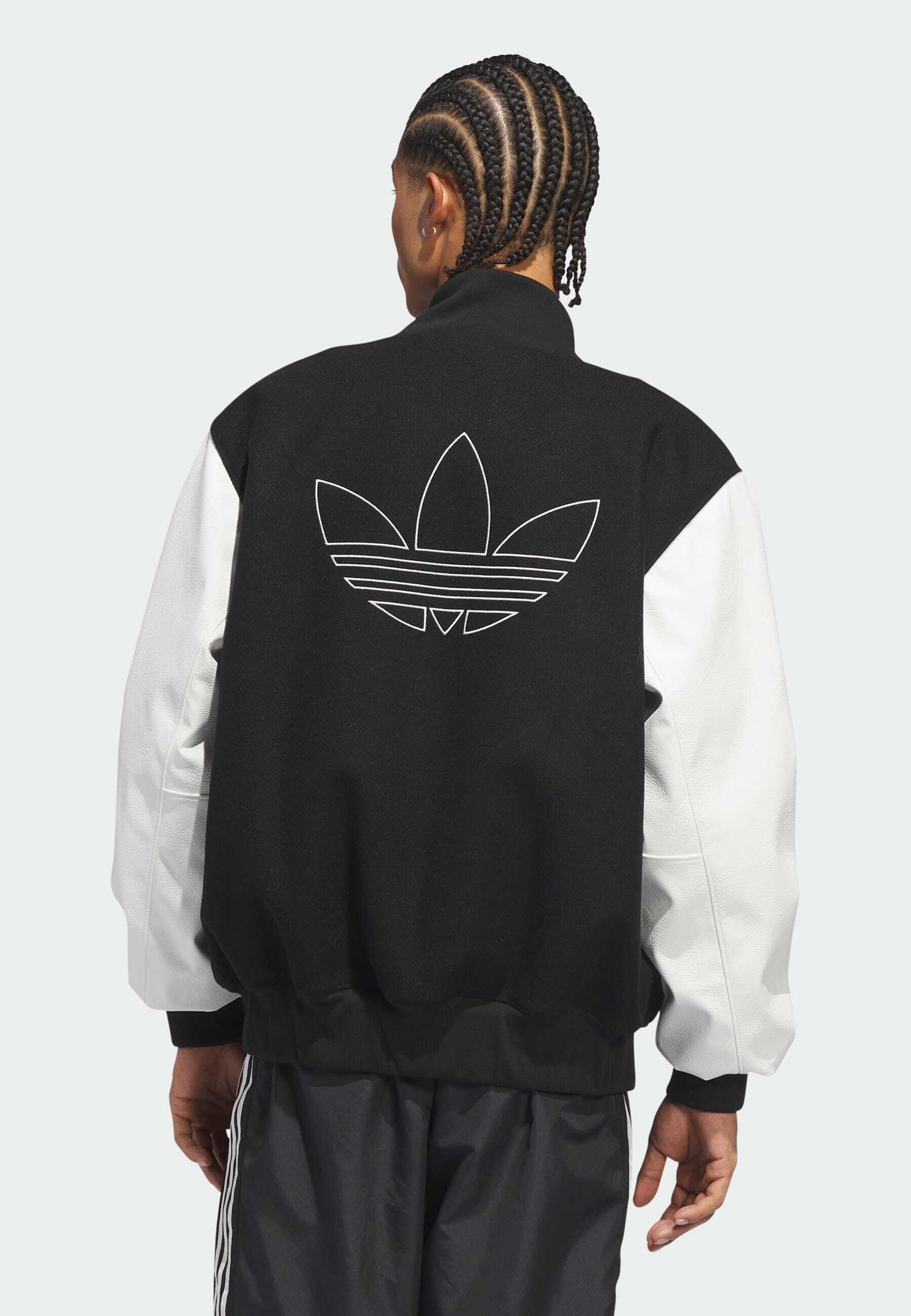adidas Originals VARISTY - Bomber Jacket - black - Zalando.ie