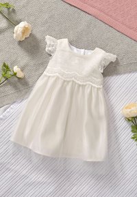 Lipsy FLOWER REGULAR FIT - Cocktailklänning - ivory lace