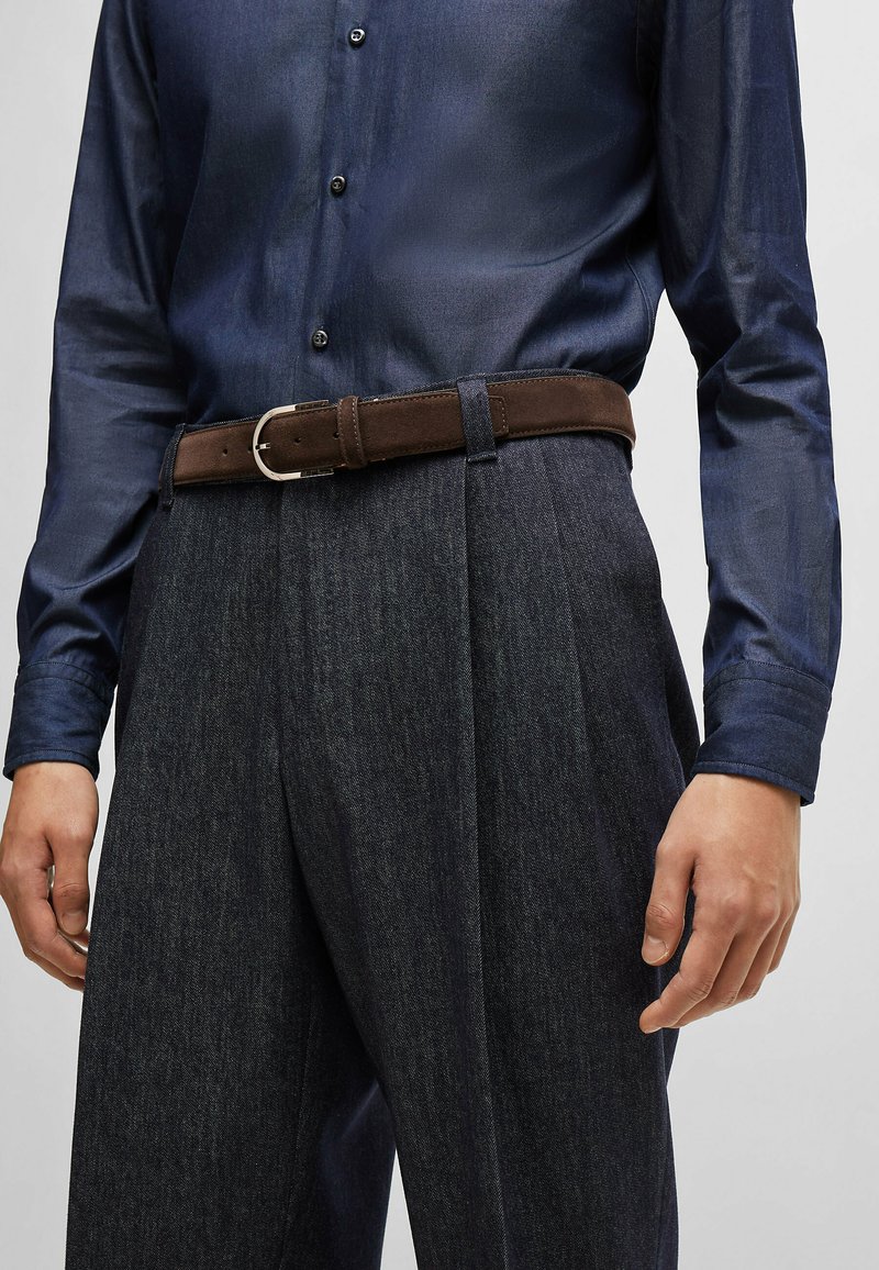 BOSS Bälte - dark brown three