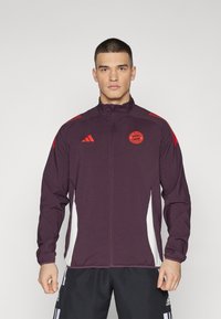 adidas Performance - FC BAYERN MÜNCHEN JACKET - Tréning dzseki - shadow maroon/red Miniatűr kép 1