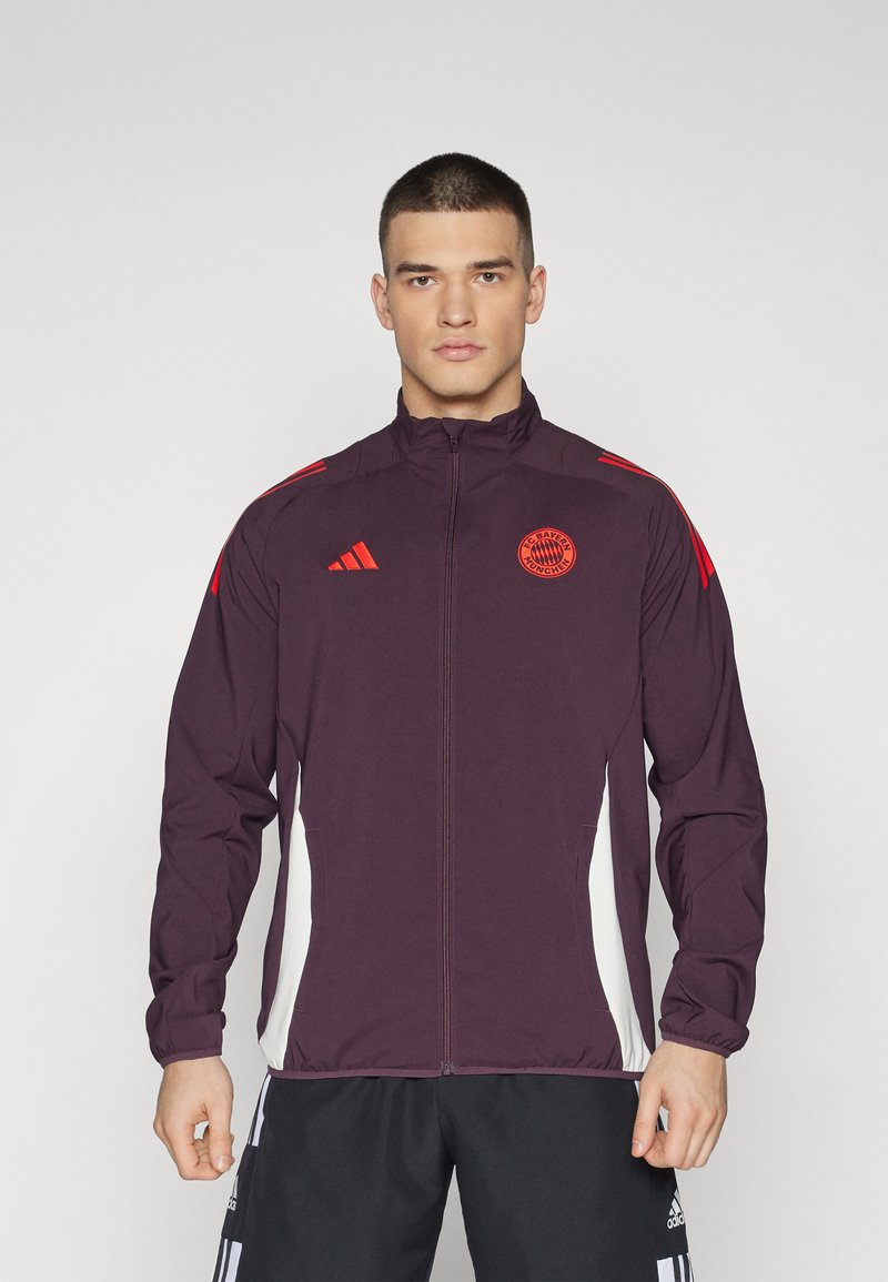 adidas Performance - FC BAYERN MÜNCHEN JACKET - Tréning dzseki - shadow maroon/red, Nagyítás