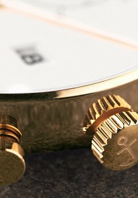 Kapten & Son Chronograph - gold coloured white