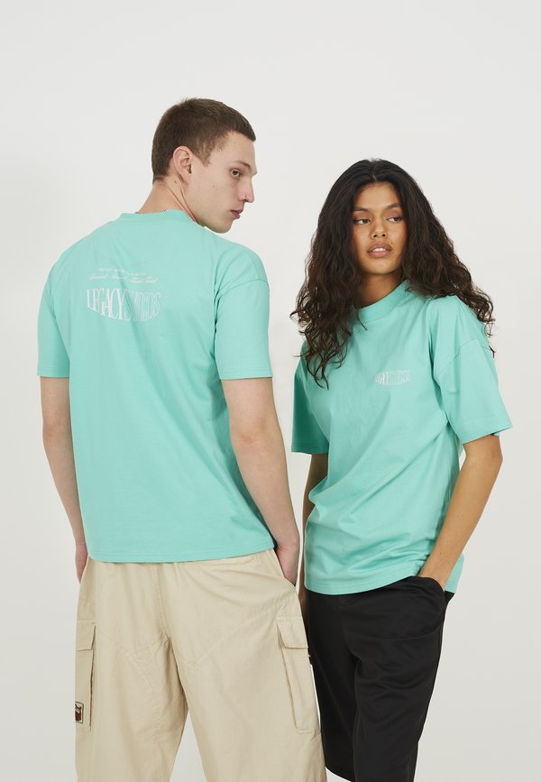 UNISEX - Print T-shirt - bright teal