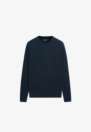 Massimo Dutti, Pack of 3 cotton blend invisible socks - Strickpullover - dark blue