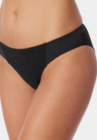 Schiesser 2-PACK AIR BLICKDICHTE - Slip - schwarz weiss