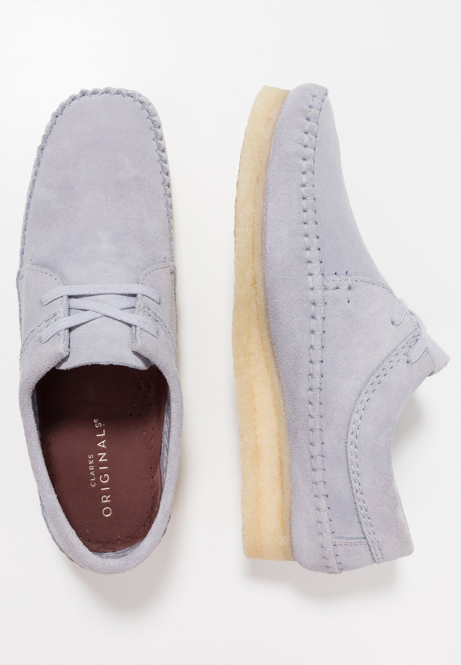 Clarks Originals WEAVER Casual snøresko cool blue Clarks Originals WEAVER Casual snøresko maple Zalando.no