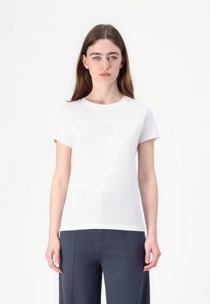 ESOGO CRYSTAL - T-shirt med print - white