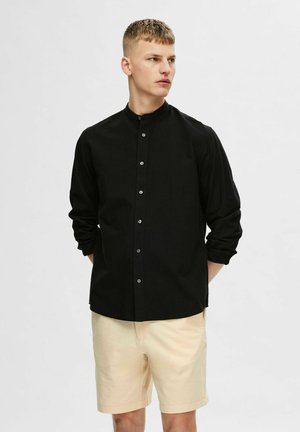 HEMD LANGÄRMELIGES - Camicia - black