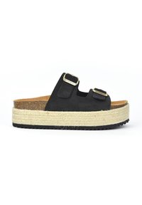 Coronel Tapiocca Sandalias planas - black
