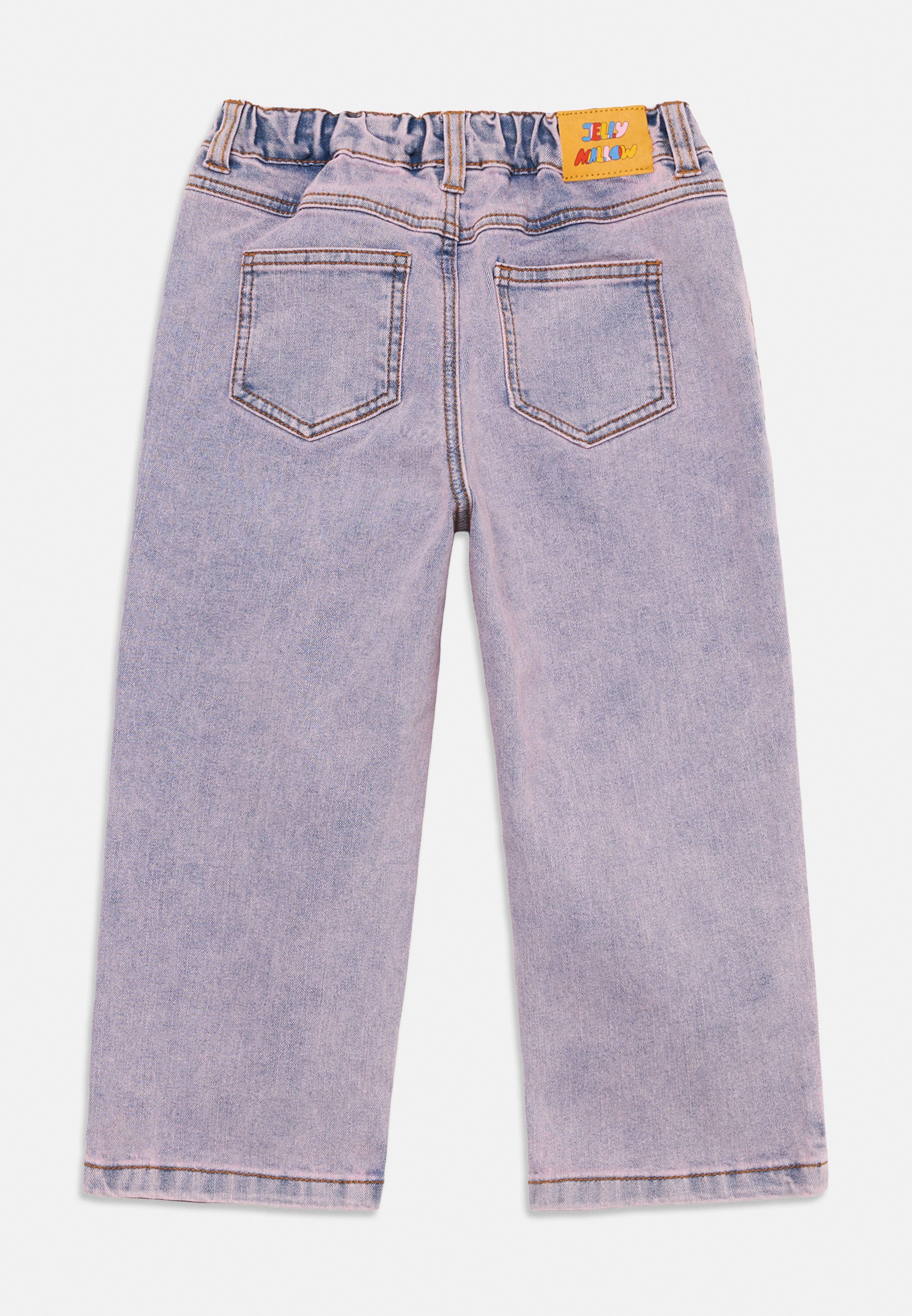 JELLY MALLOW LUCKY CLOVER PANTS UNISEX - Straight leg jeans - blue