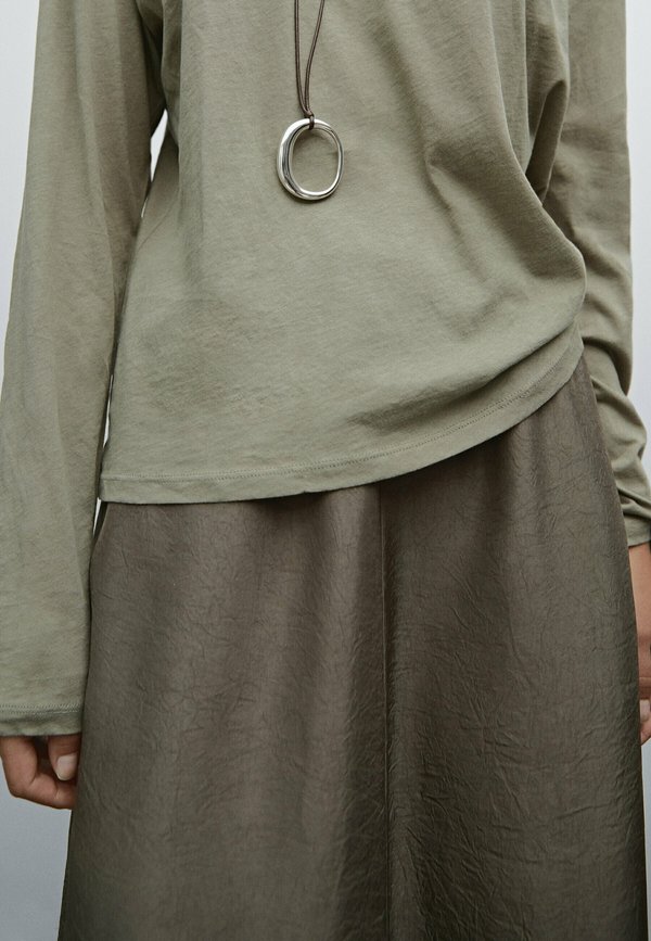 A-line skirt - BEIGE2