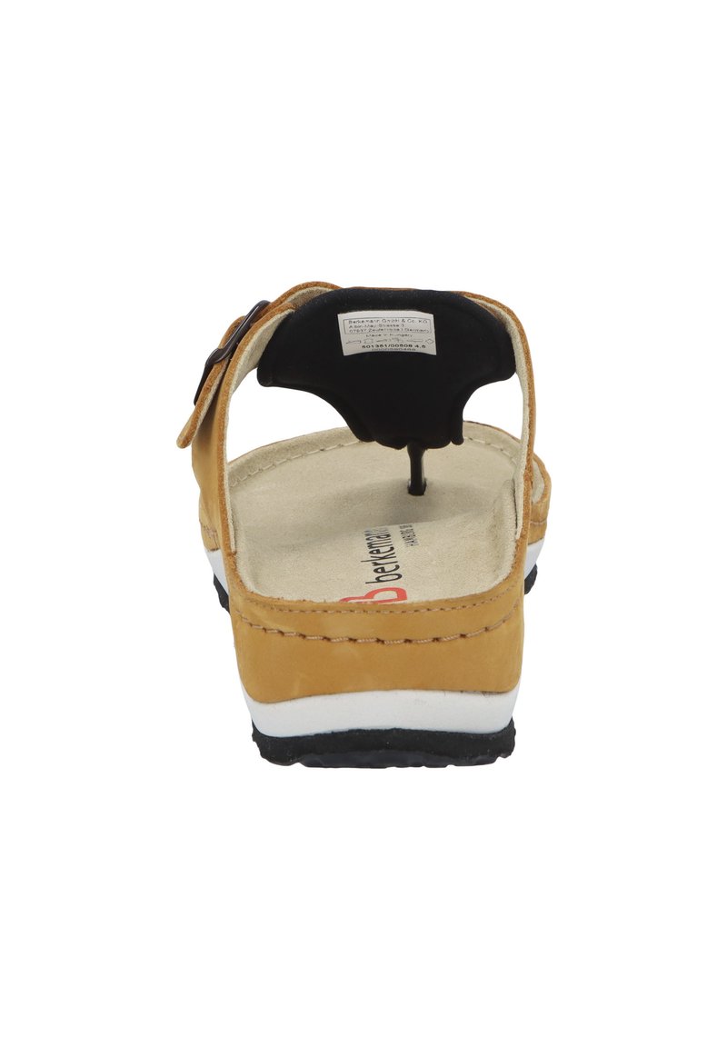 Damen Sneaker | Berkemann MILA Zehentrenner gelb - HQ60821 Damen Sneaker | Berkemann MILA Zehentrenner gelb - HQ60821