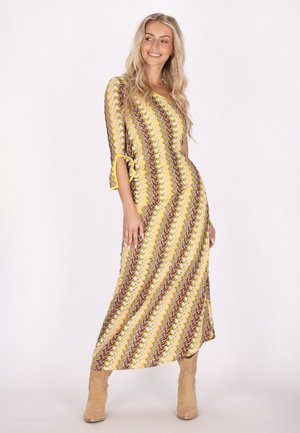 Maxi dress - gelb mehrfarbig