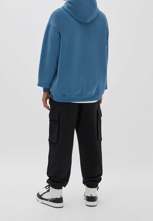 PULL&BEAR, Sweat à capuche - blue