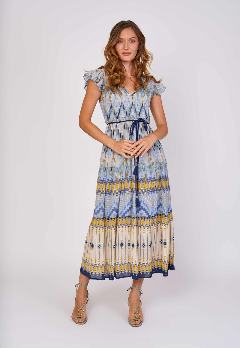 Derhy LONGUE COLETTE Robe de jour bleu ZALANDO.FR