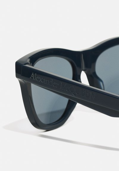 Alexander McQueen RECTANGULAR SQUARED - Solbriller - blue