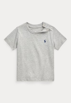 Polo Ralph Lauren COTTON JERSEY CREWNECK TEE - T-shirt basique - andover heather