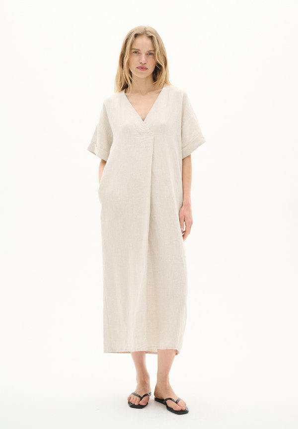 SOLINAIW LINEN - Freizeitkleid - haze melange