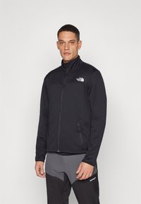 The North Face CEDAR TRAIL GRID JACKET - Fleecejacka - black