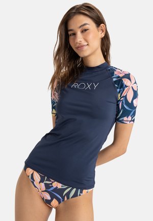 SEA BLOOM IN FULL MOON - Bikini top - blue