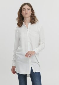 ICHI - Button-down blouse - cloud dancer Thumbnail Image 1