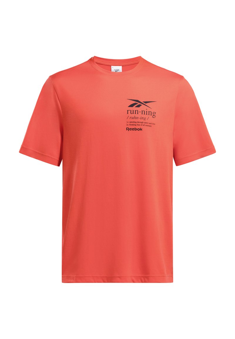 Reebok T-shirt print rood