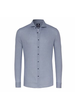 Hemd - navy houndstooth