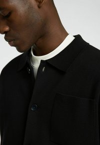 Selected Homme MIKE LIGHT LS  - Chaqueta de punto - black