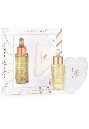 CLEAR QUARTZ CRYSTALIZED SET - Set de soins du visage - yelow