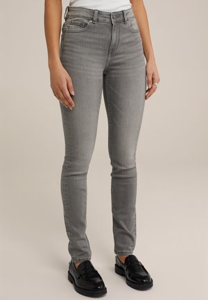 BLUE RIDGE - Oprijete (skinny) kavbojke - grey